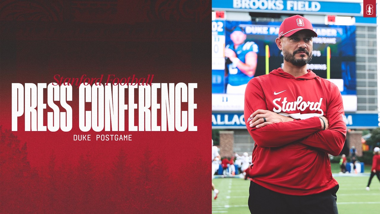Stanford Football: Postgame Press Conference | Duke 2 stanford football postgame press conference duke