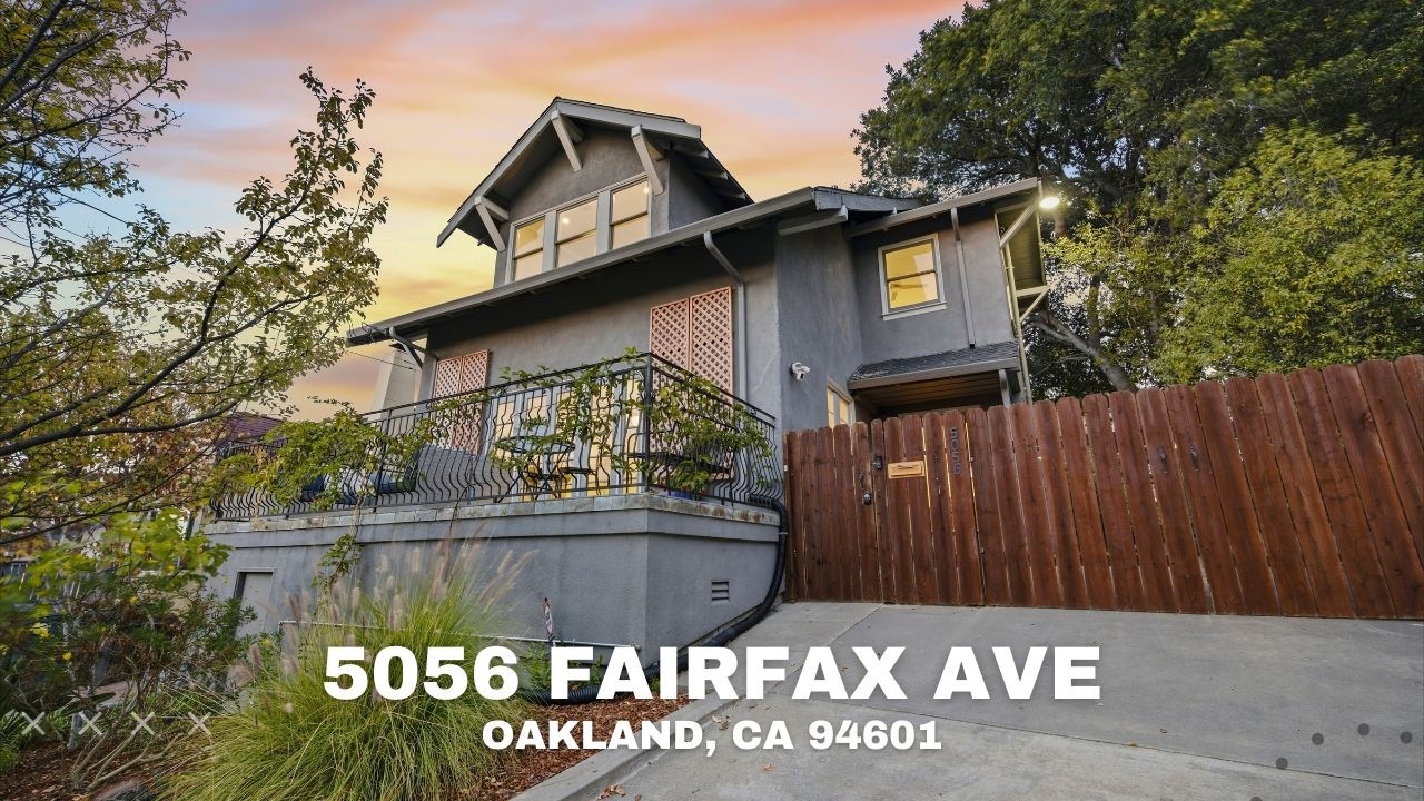 5056 fairfax avenue oakland ca stunning home tour property walkthrough