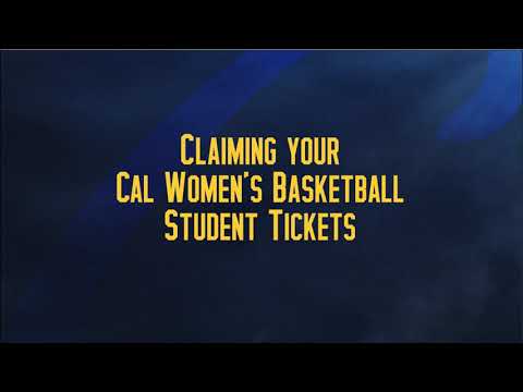 Claiming your Cal Women's Basketball Student Tickets 2 claiming your cal womens basketball student tickets