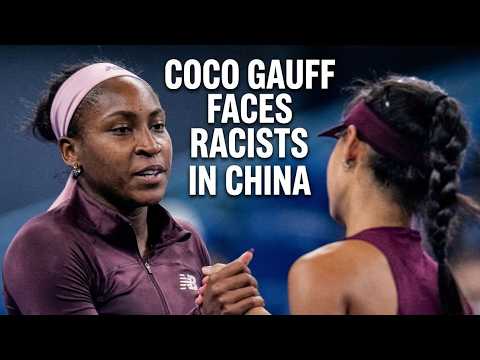 coco gauff gets racist comments after complaint about questionable sign movement during match