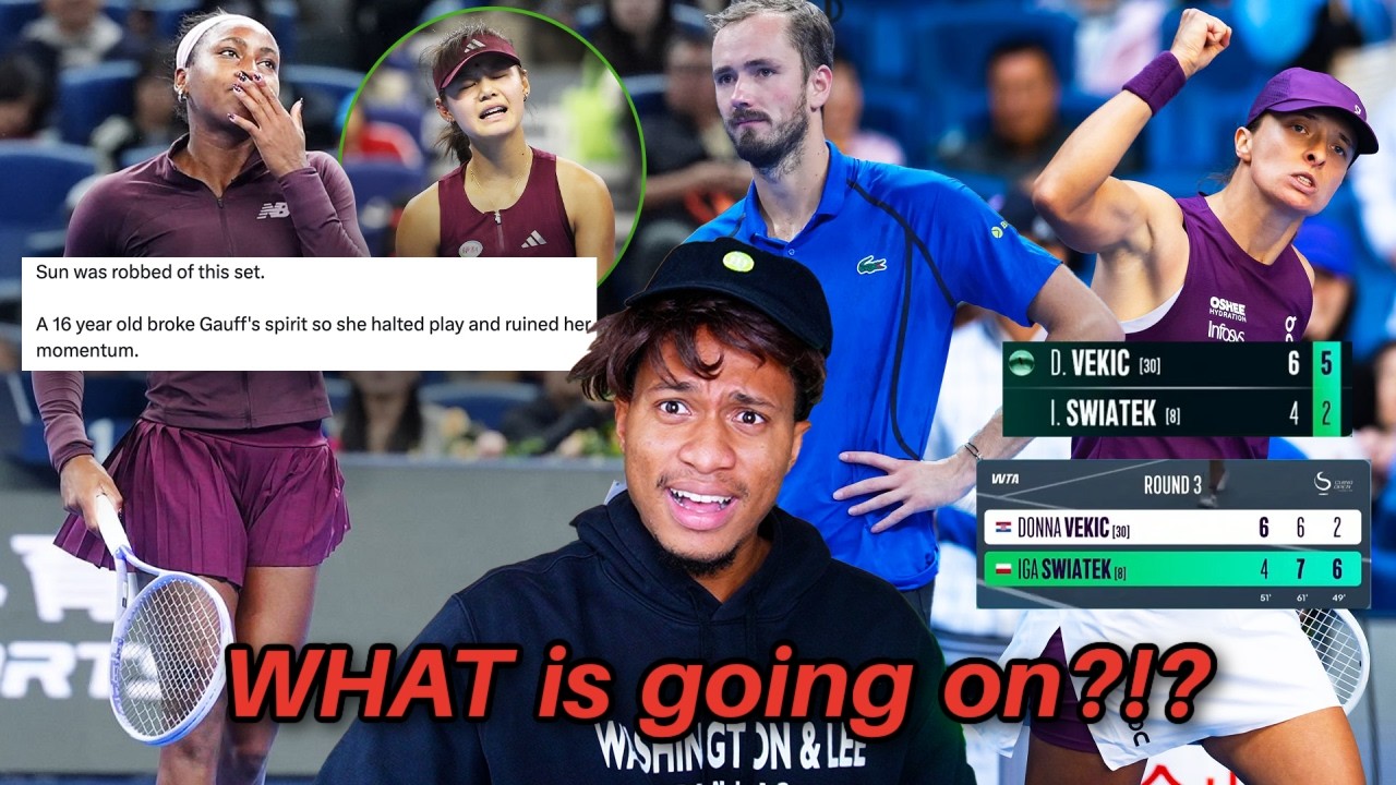 gauff accused of gamesmanship m