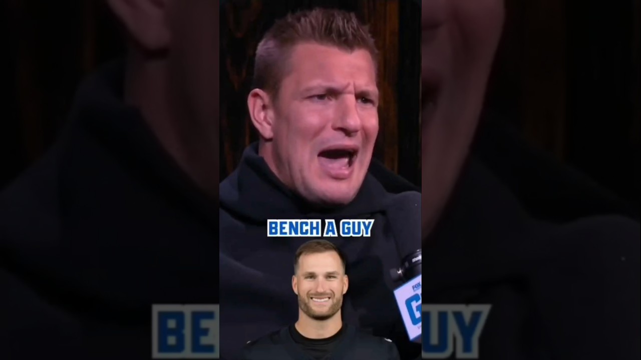 gronk reveals when raiders must bench kirk cousins for mendoza f09f9180f09f8fb4e298a0efb88f