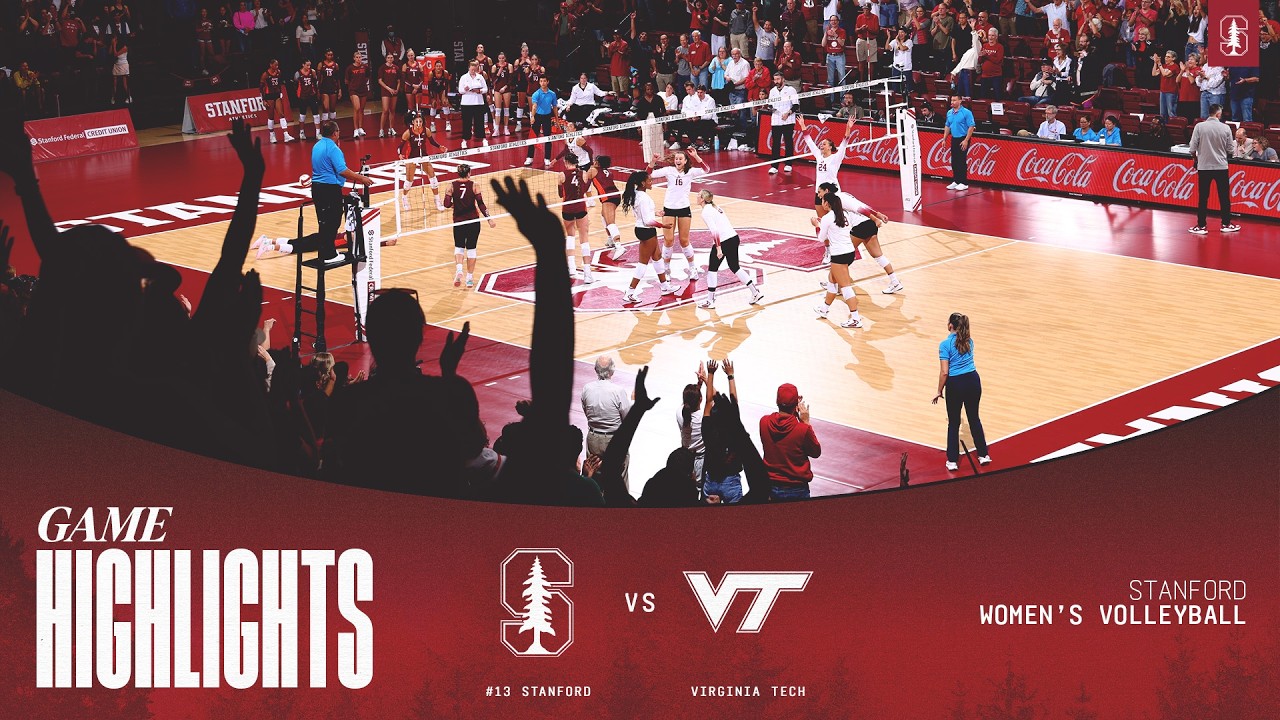 Highlights: #13 Stanford Women's Volleyball vs. Virginia Tech 1 highlights 13 stanford womens volleyball vs virginia tech