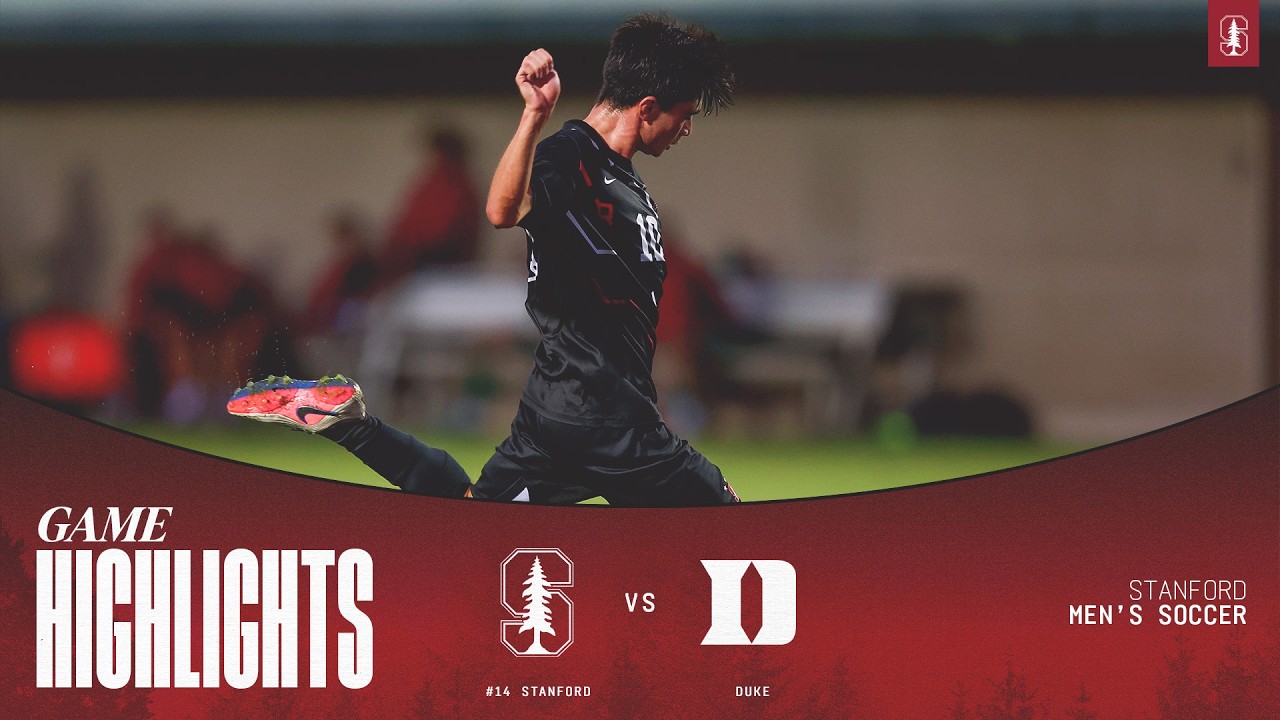 highlights 14 stanford mens soccer at duke