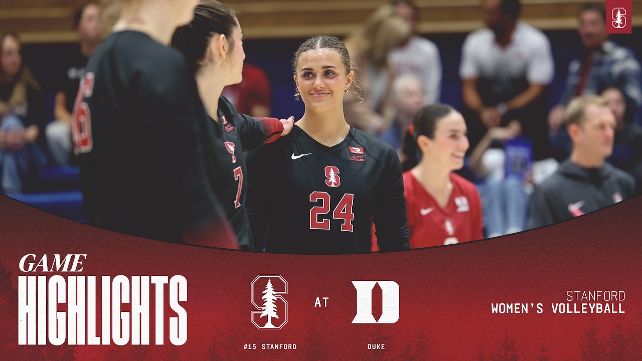 Highlights: #15 Stanford Women's Volleyball at Duke 2 highlights 15 stanford womens volleyball at duke