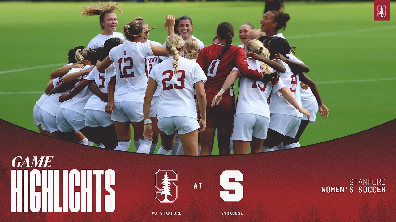 highlights 8 stanford womens soccer at syracuse 10 9 26