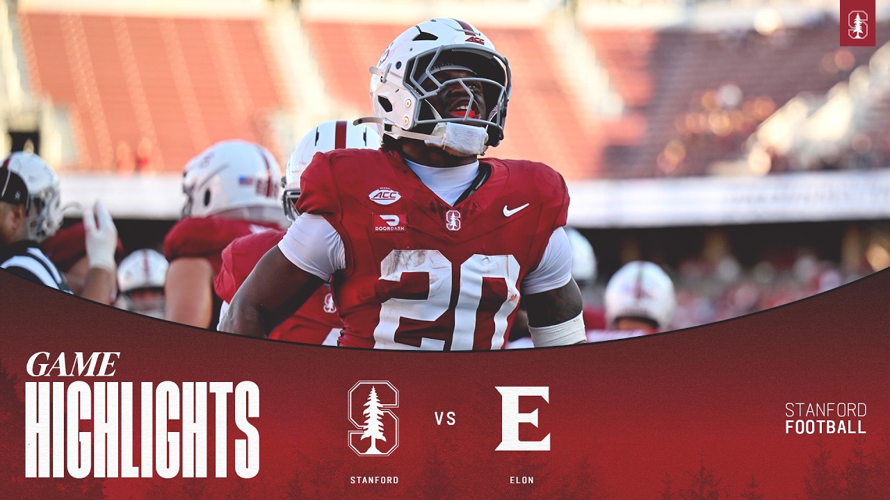 Highlights: Stanford Football vs. Elon (10/17/26) 2 highlights stanford football vs elon 10 17 26