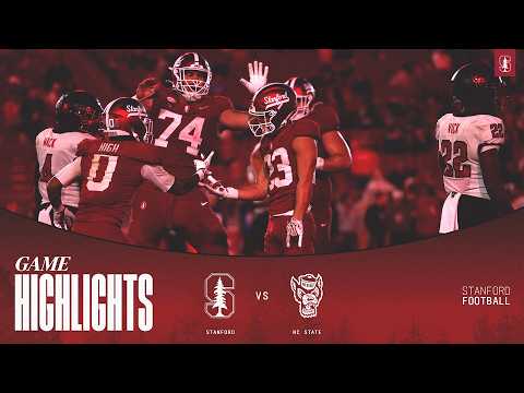 highlights stanford football vs nc state 10 23 26