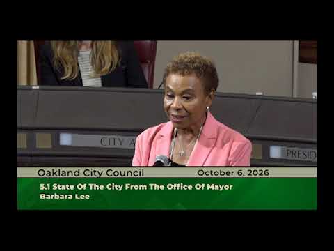 mayor barbara lee state of the city 2026