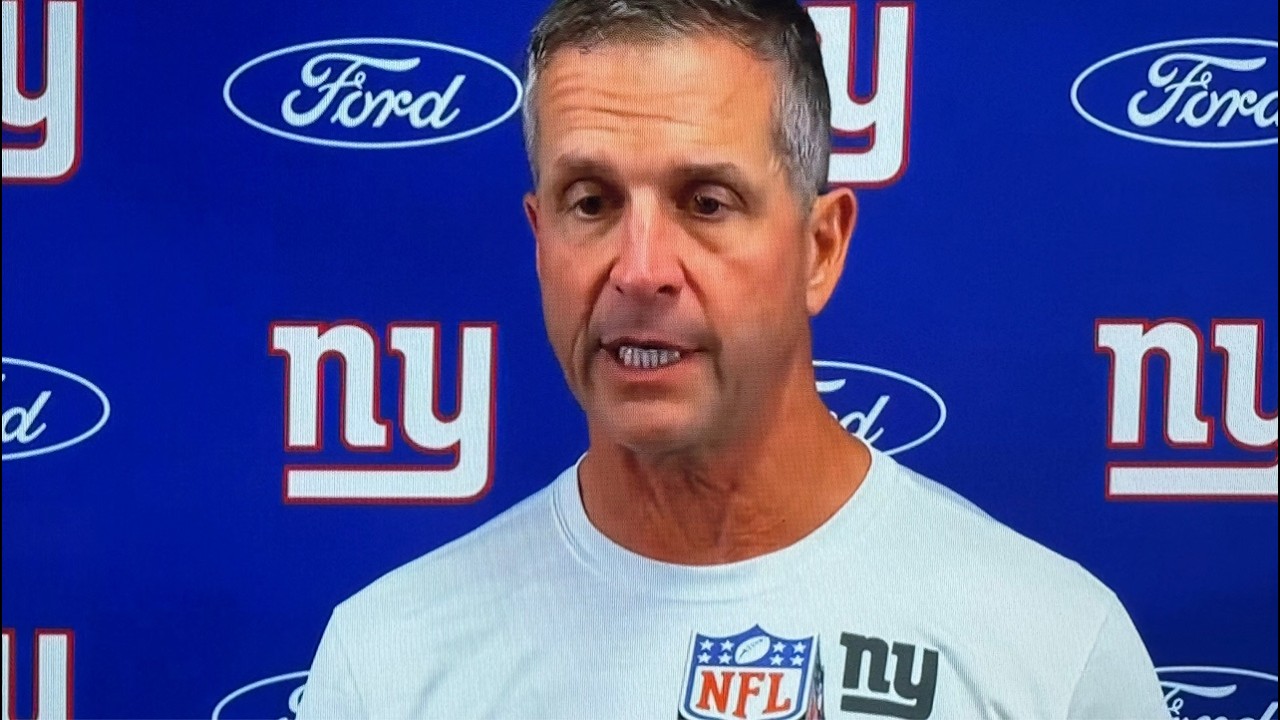 ny giants coach john harbaugh jameis winstons 2nd half performance vs commanders was amazing
