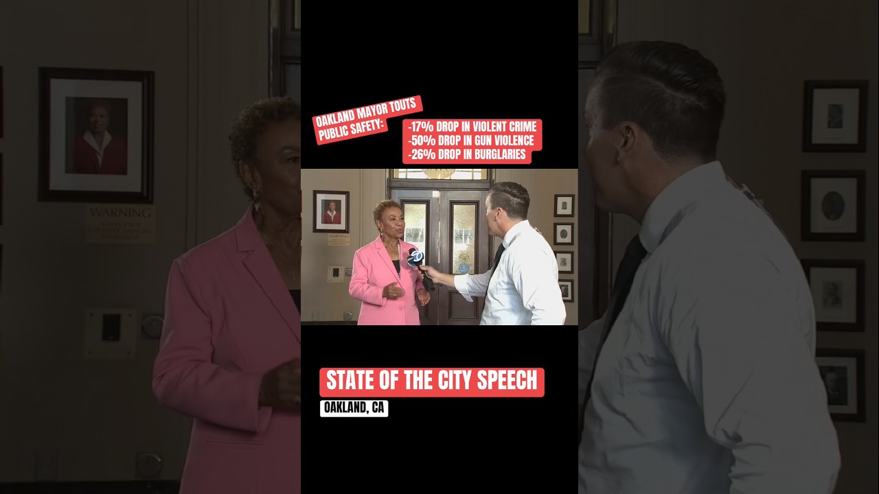 oakland mayor barbara lee gave her state of the city speech tuesday
