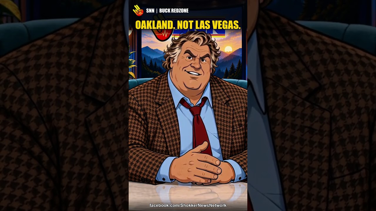 oakland not las vegas buck redzone snn zingers shorts