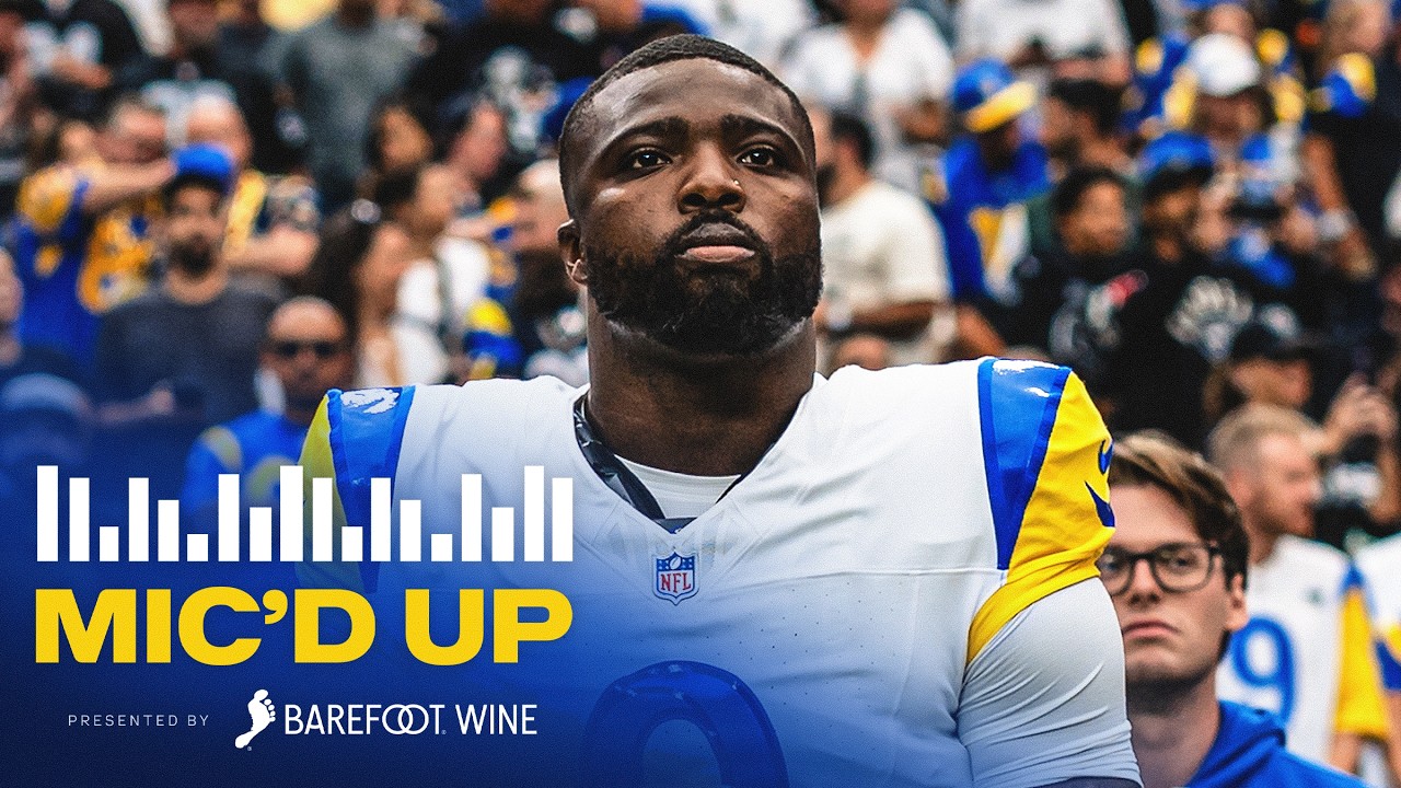 "Only One Way This Goes!" | Byron Young Mic'd Up for the Rams' Week 7 Win Over the Raiders 1 only one way this goes byron young micd up for the rams week 7 win over the raiders