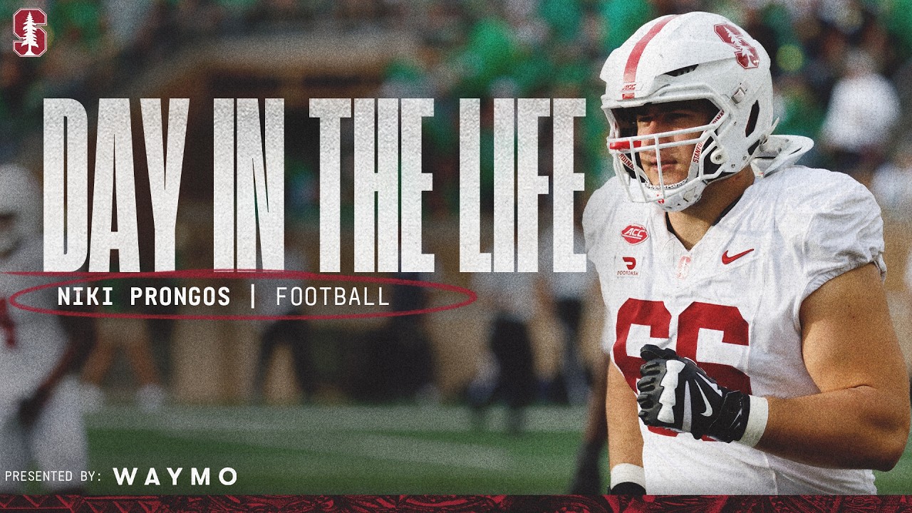 Stanford Football: Day in the Life | Niki Prongos 2 stanford football day in the life niki prongos