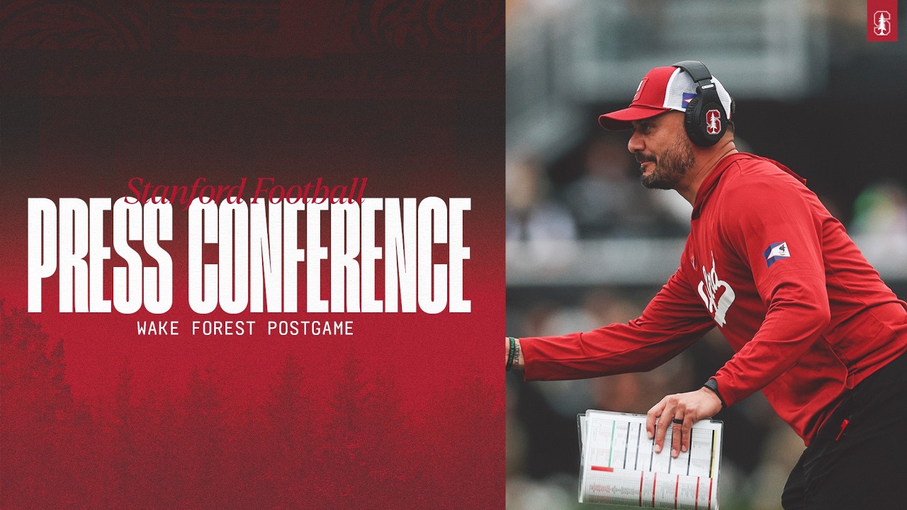 stanford football wake forest postgame press conference 10 3 26