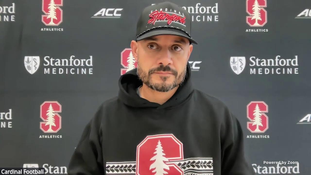 stanford football weekly press conference louisville week