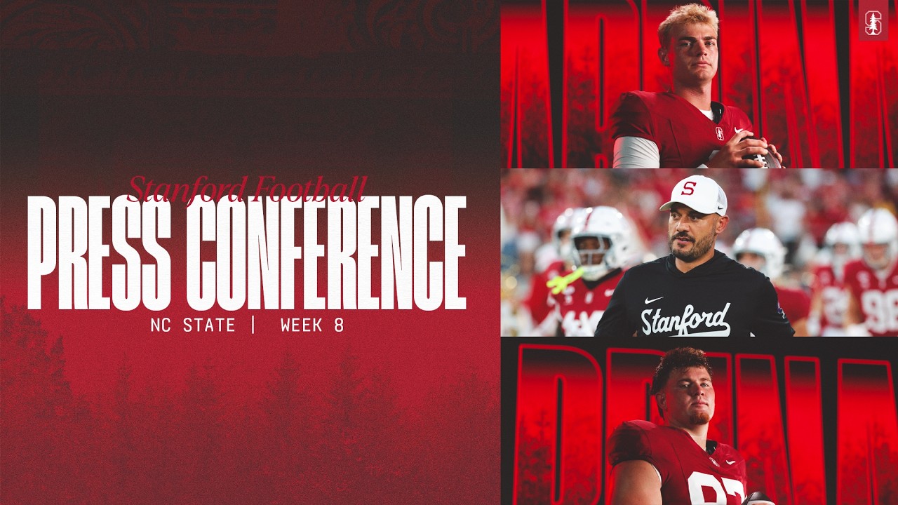 Stanford Football Weekly Press Conference | NC State Week 2 stanford football weekly press conference nc state week