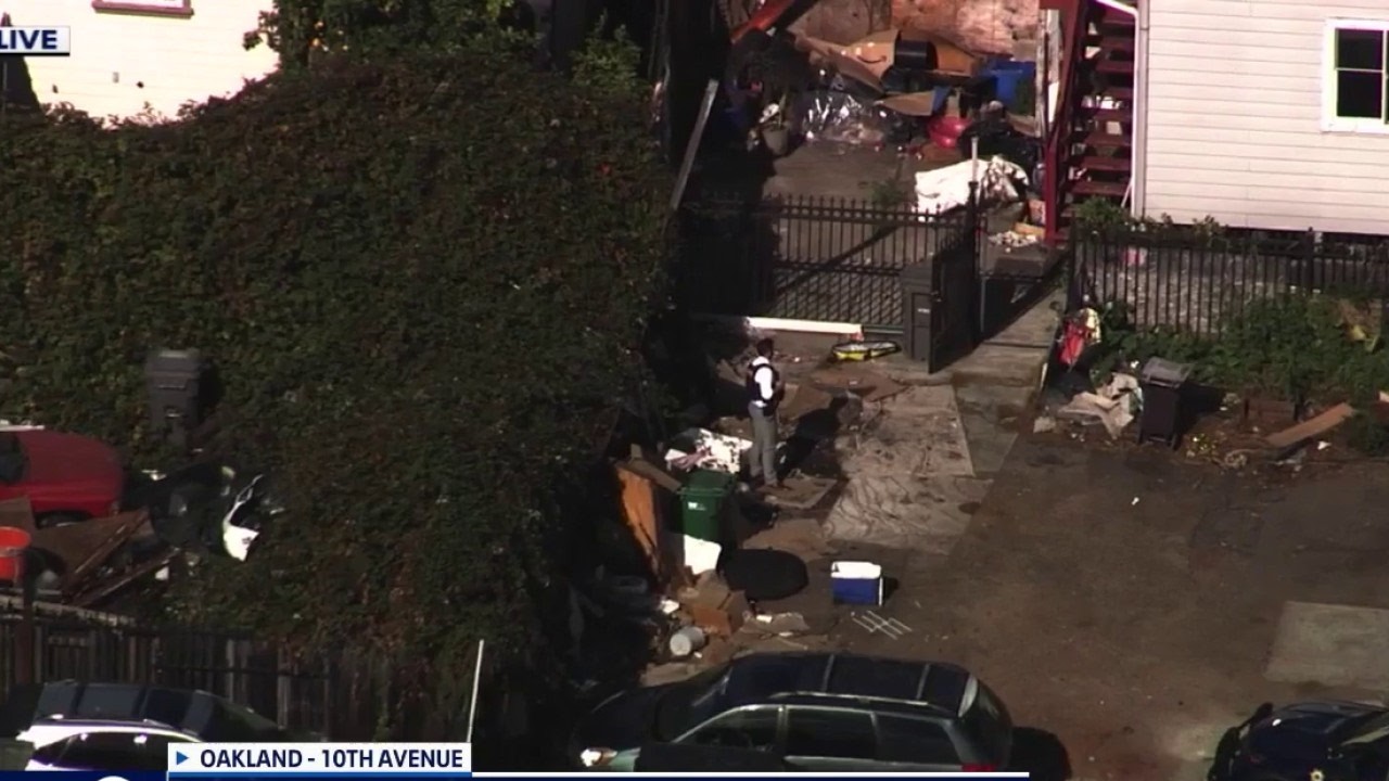 suspect possibly jumping from rooftops in oakland to evade police ktvu