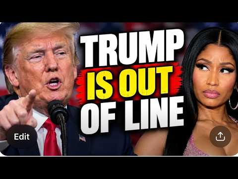 trump nicki minaj butt comment out of line to push calculated racism like using n word but not